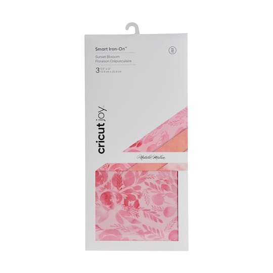 Cricut Joy™ Smart Iron-On™ Sunset Blossom Patterned Sampler